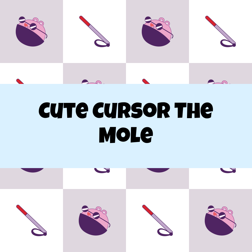 Cute Cursor The Mole